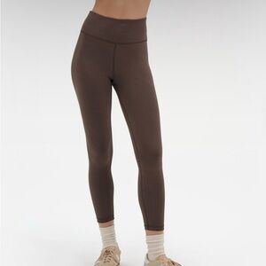 MATE the Label Organic Stretch Midi Legging- Mocha